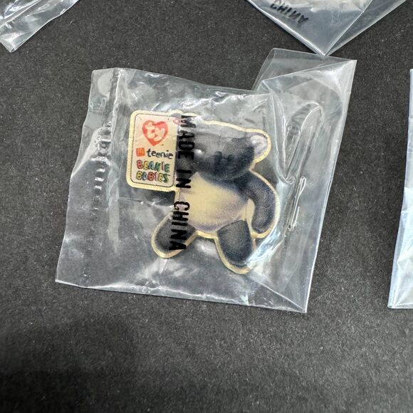 TY MCDONALD'S SPECIAL EDITION TEENIE BEANIE BABY CREW PIN SET 1998 ~ 7 PIN SET - Picture 6 of 9